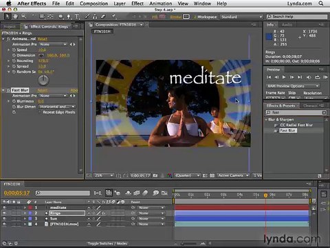 After Effects CS4 Tutorials Adding effects