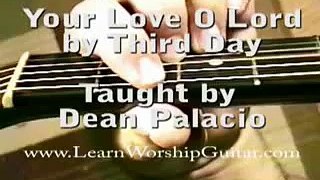 Learn Your Love O Lord - Play Worship Guitar