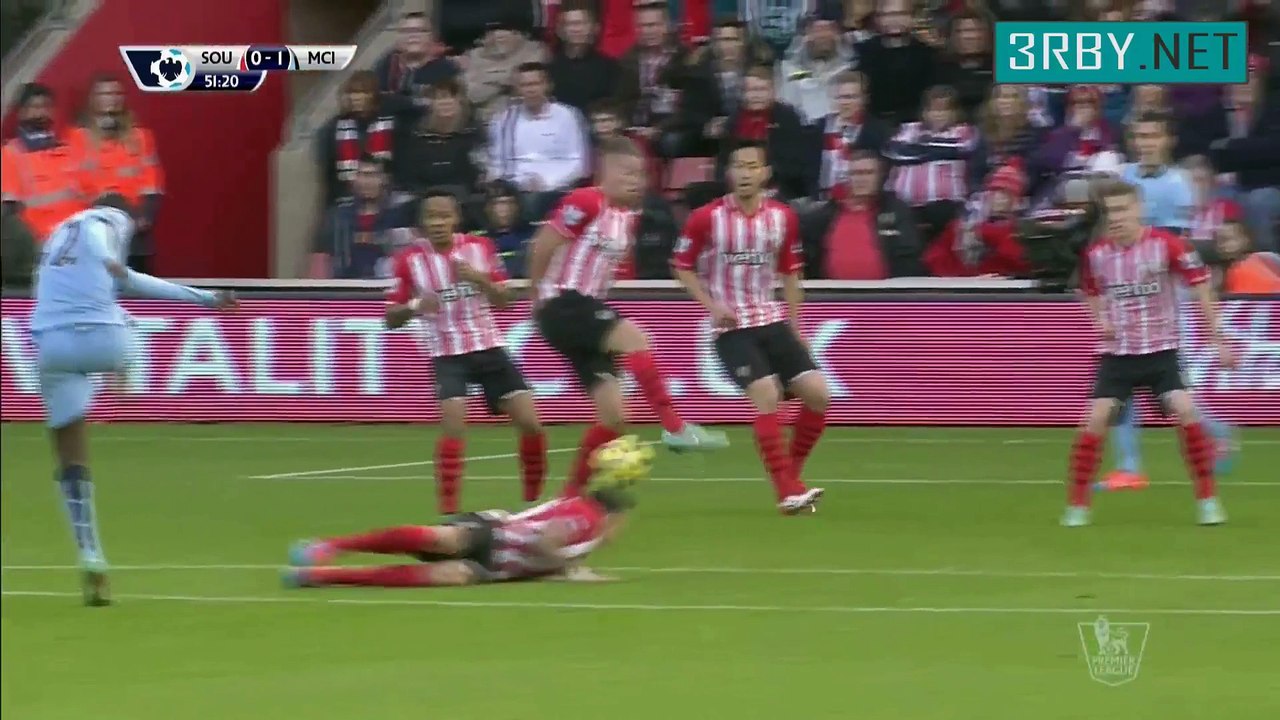 اهداف ساوثامبتون 0 -  3  مانشستر سيتي  - عربي.نت