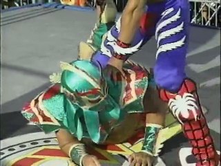 Rey Mysterio vs. Ultimo Dragon WCW Hog Wild 1996