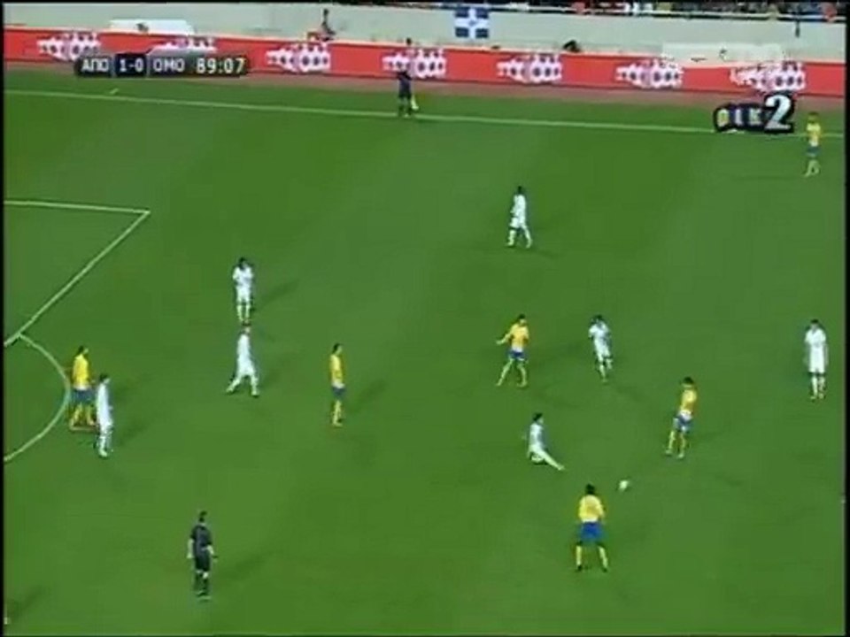 ΑΠΟΕΛ - Ομόνοια (Φάση Αντωνιάδης 89΄)