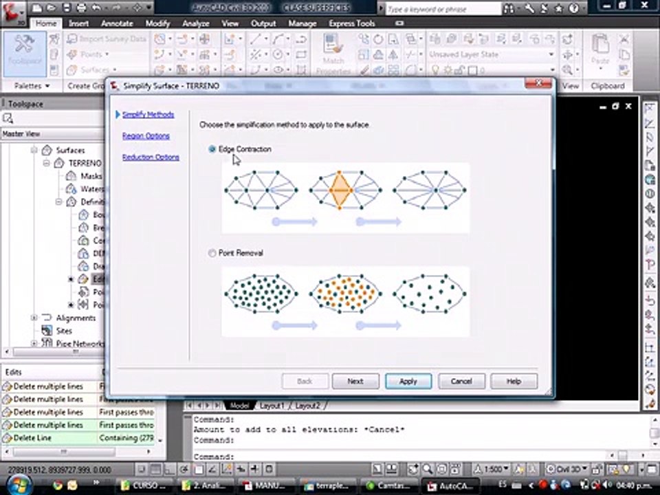 [03_16] AutoCAD Civil 3D 2010  - Superficies | Clase 2