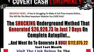 Covert Cash Conspiracy Review + Discount Link Bonus + Discount