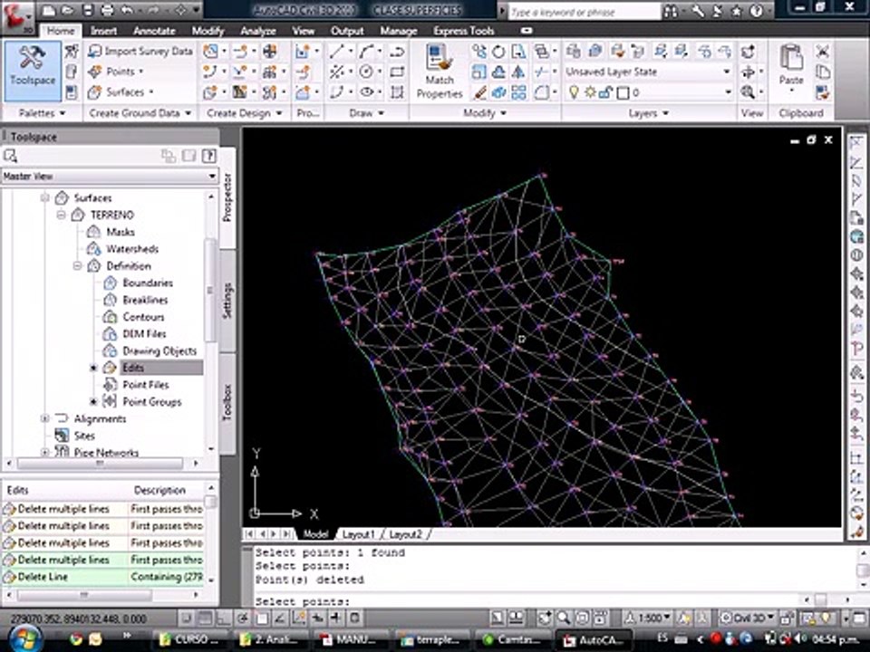 [04_16] AutoCAD Civil 3D 2010  - Superficies | Clase 2