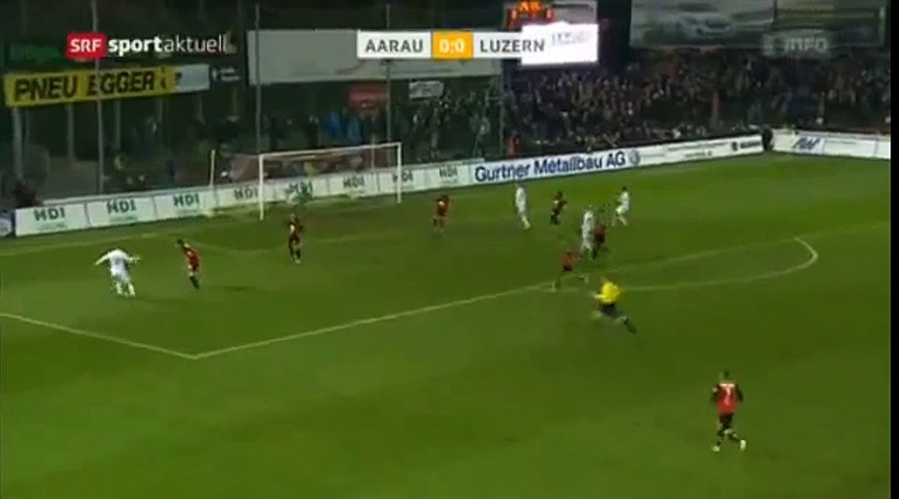 Aarau 0 - 1 Lutzern 29/11/14