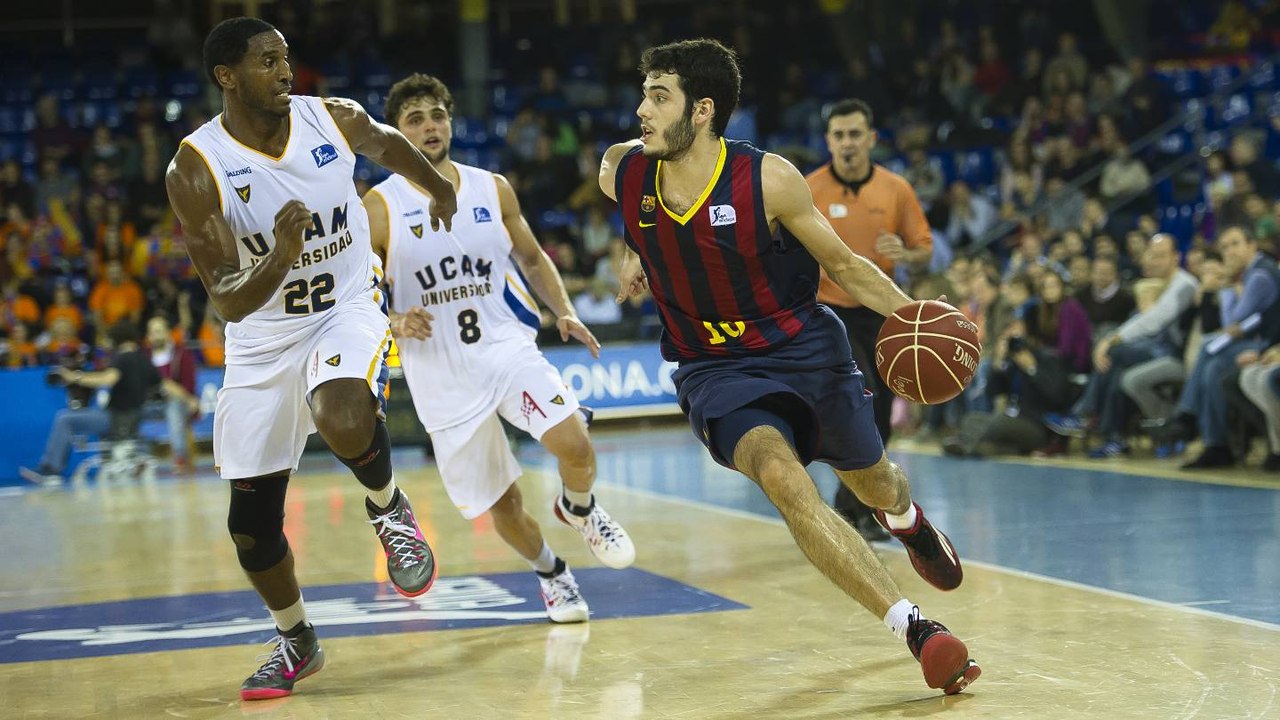 FC Barcelona 90-70 UCAM Murcia (Liga ACB 2014/15)