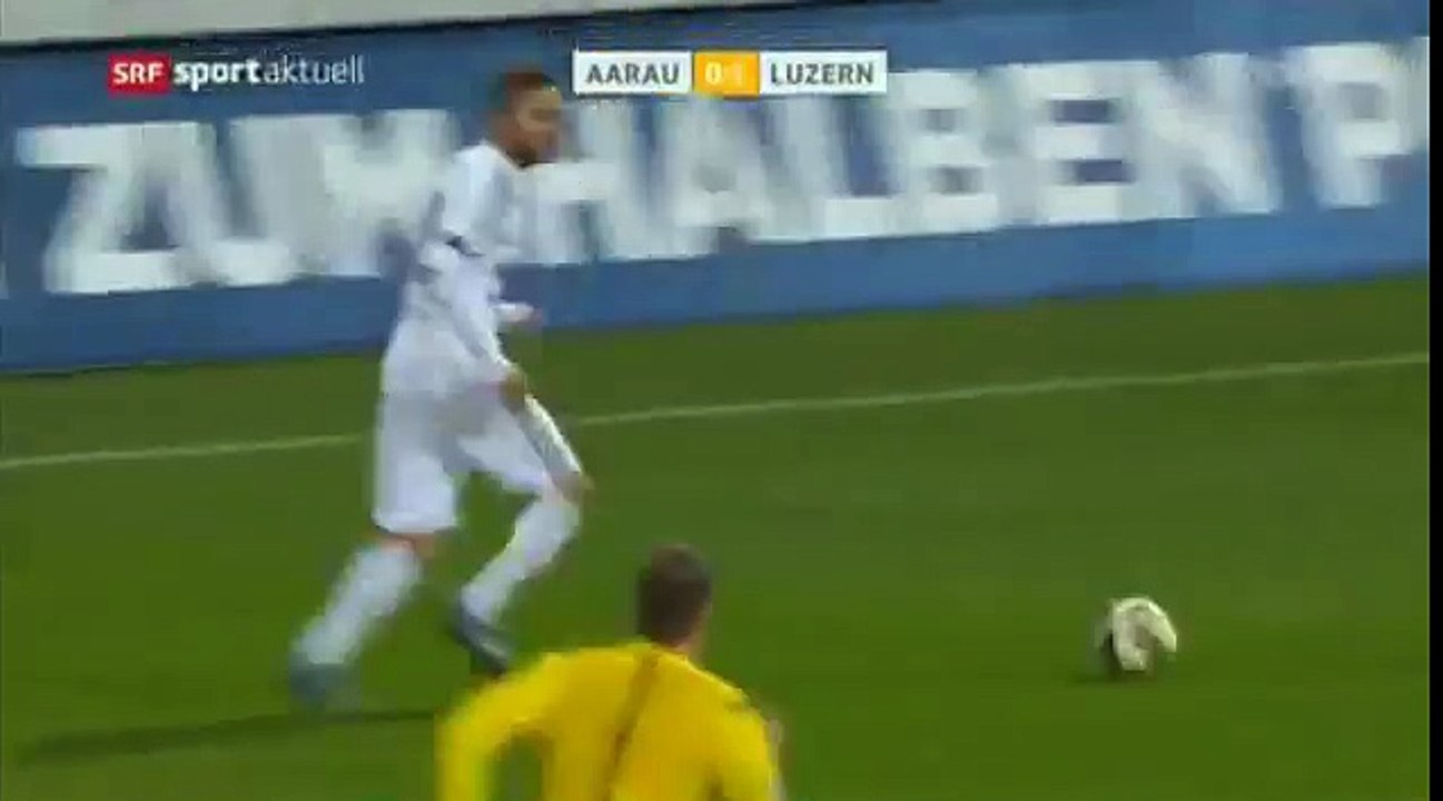 Aarau 0 - 2 Lutzern 29/11/14
