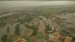 Pyrénées-Orientales: impressionnantes images aériennes de quartiers entièrement inondés