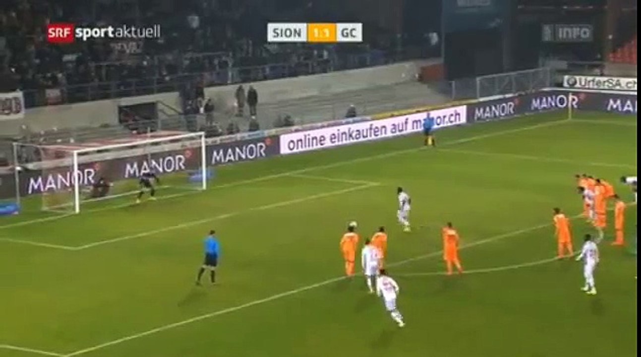 Sion 2 - 1 Grasshoppers 29/11/14