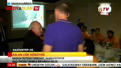 Duygun Yarsuvat'tan futbolculara moral!