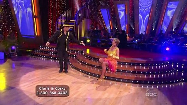 Cloris Leachman & Corky Ballas - Cha-Cha-Cha