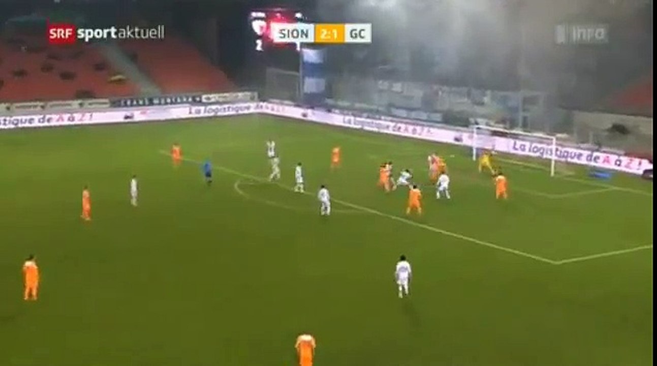 Sion 2 - 2 Grasshoppers 29/11/14