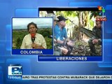 Expectativas por liberación de prisioneros colombianos