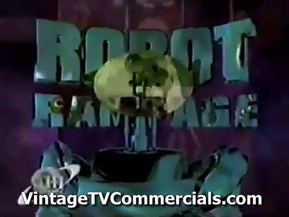 Several RARE LOST IN SPACE ROBOT B9 and ROBBY THE ROBOT TV Commercials Part 1