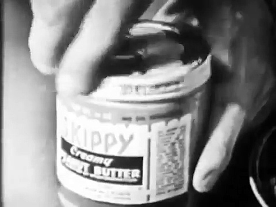 VINTAGE EARLY 50's SKIPPY PEANUT BUTTER COMMERCIAL