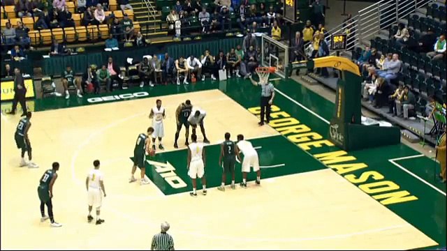 Un Panier du bout du terrain pour la victoire : George Mason marque a 30m de distance!