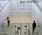 Ca c'est du squash : Echange de 40 secondes magique!