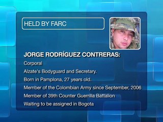 Who Were Captured with General Alzate?