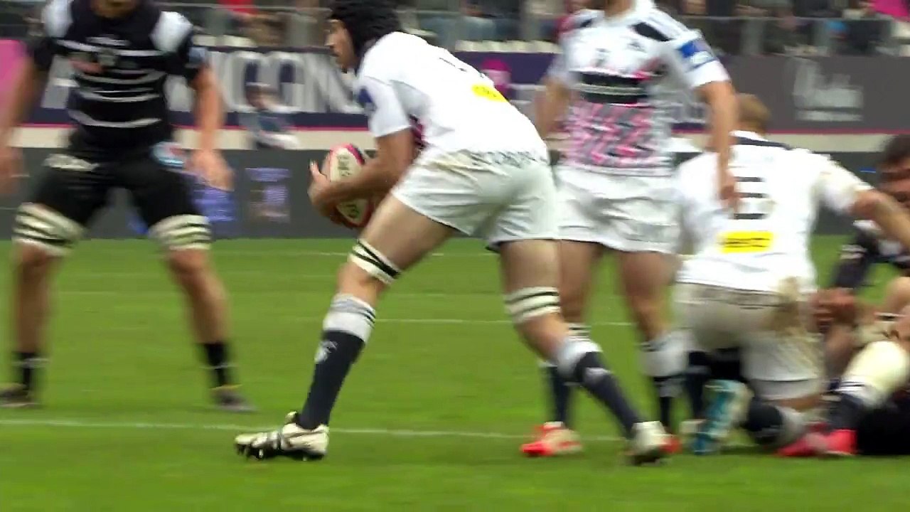 TOP14 - Stade Français-Brive: Essai Waisale Nayacalevu (PAR) - J12 - Saison 2014/2015