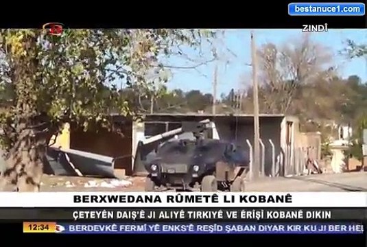 IŞİD Türk Askeri gözetiminde Toprak Mahsulleri Ofisin'den Kobanî'ye saldırıyor