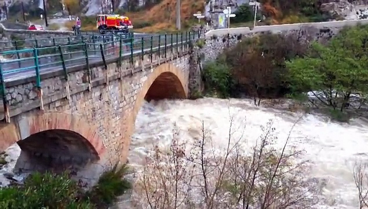 Crue de l'Agly  30Novembre 2014