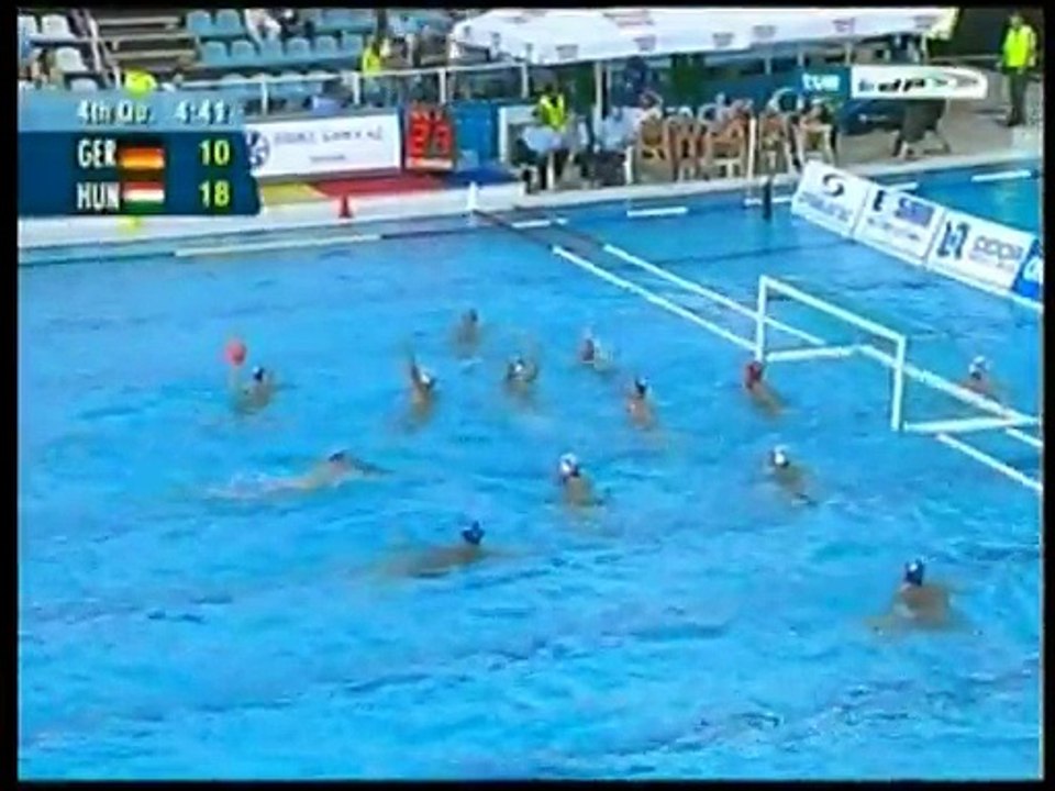 Denes Varga fake,fake, fa...Goal!! water polo