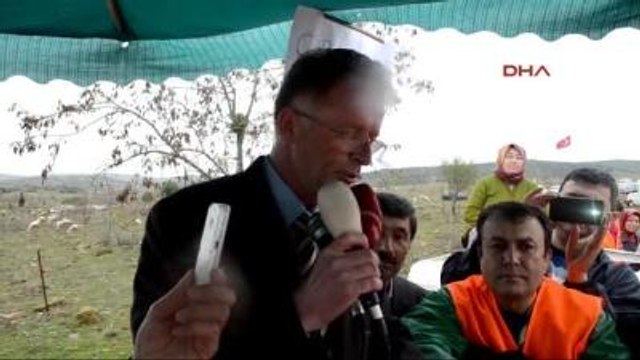 Kula'da Katı Atık Bertaraf Tesisine 'Hayır' Eylemi