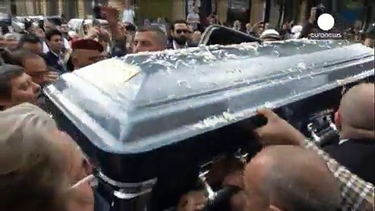Sängerin Sabah in Beirut beigesetzt