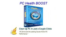 PC HealthBoost Review - Software to Increase Your PC Speed and Fix PC Errors