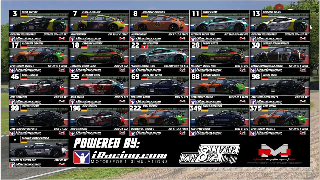 rFactor-MotorsportLiga GT3 Cup | 02 Brands Hatch