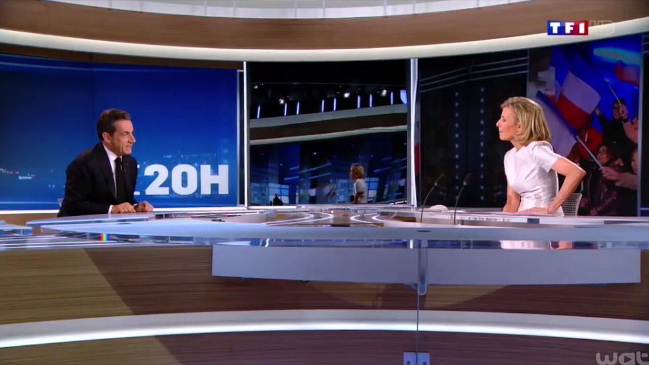 Nicolas Sarkozy au 20h: le tacle au FN