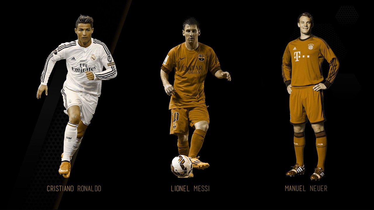 Die Finalisten für den Ballon d'Or 2014