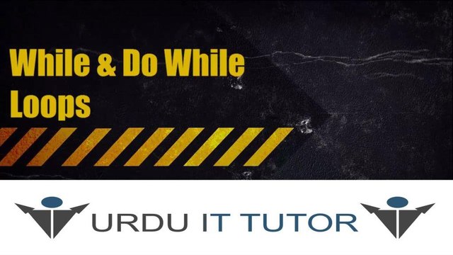 13-C# Tutorial – While and Do While Loops