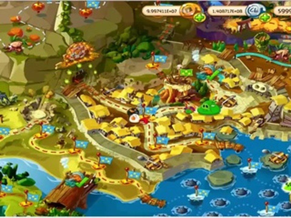 Video 1:  Angry Birds Epic - Gameplay Walkthrough - Chronicle Cave 1 - Burning Plain 1 and 2 - HD