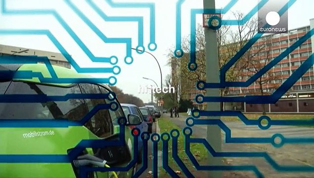 Городской фонарь - для электромобиля