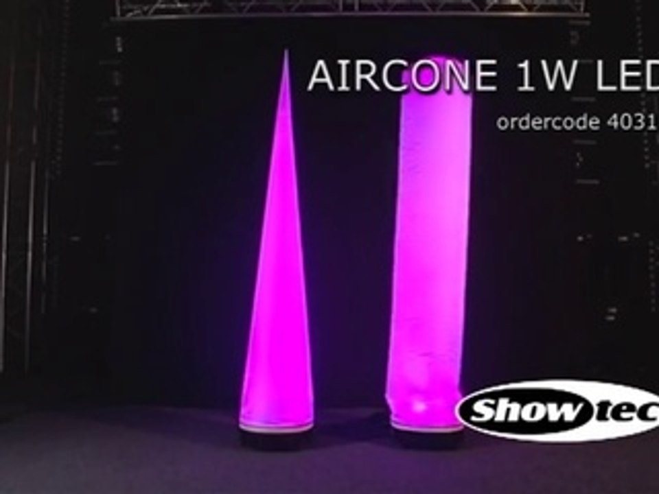 SHOWTEC LED AIR CONE DMX - PROMO = 250 € TTC