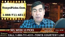 Free Monday Night Football Pick Betting Predictions Odds Preview 12-1-2014