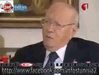 عينة بسيطة تبين المستوى الاخلاقي المنحط للباجي قايد السبسي