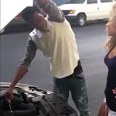 When a guy finds out you have a boyfriend .