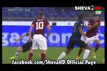 AS Roma 2 - 1 Inter Milan # Holebas