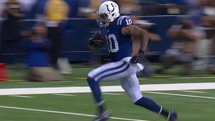 Luck throws a 48-yard TD pass to Moncrief