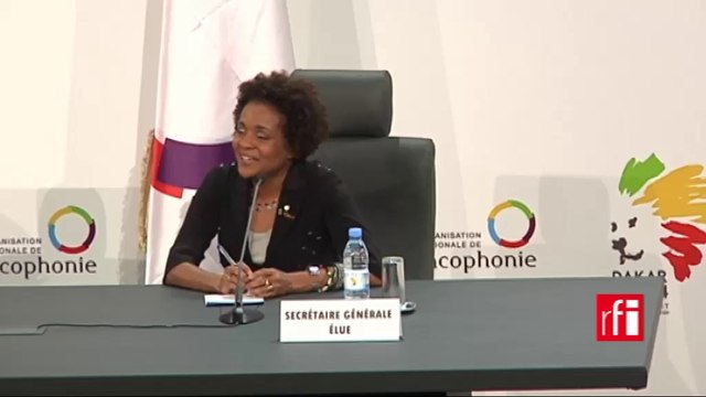 Michaëlle Jean: On ne remplace pas Abdou Diouf, on lui succède! - #OIF