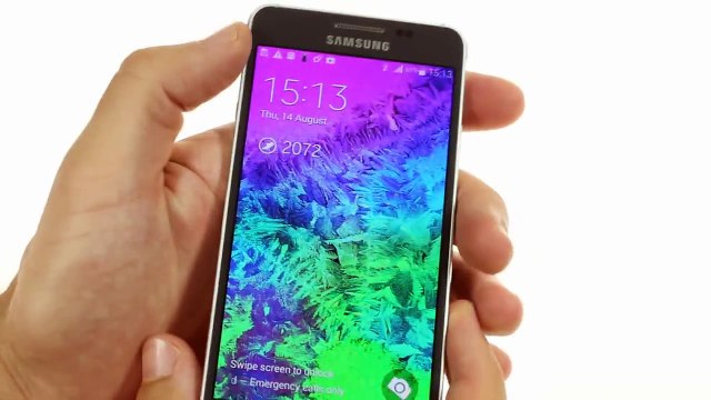 Samsung Galaxy Alpha - hands-on - YouTube