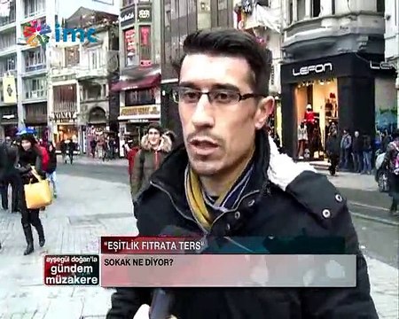 Gündem Müzakere - Kadın-erkek eşitliği ve 'fıtrat' tartışması (25 Kasım 2014)