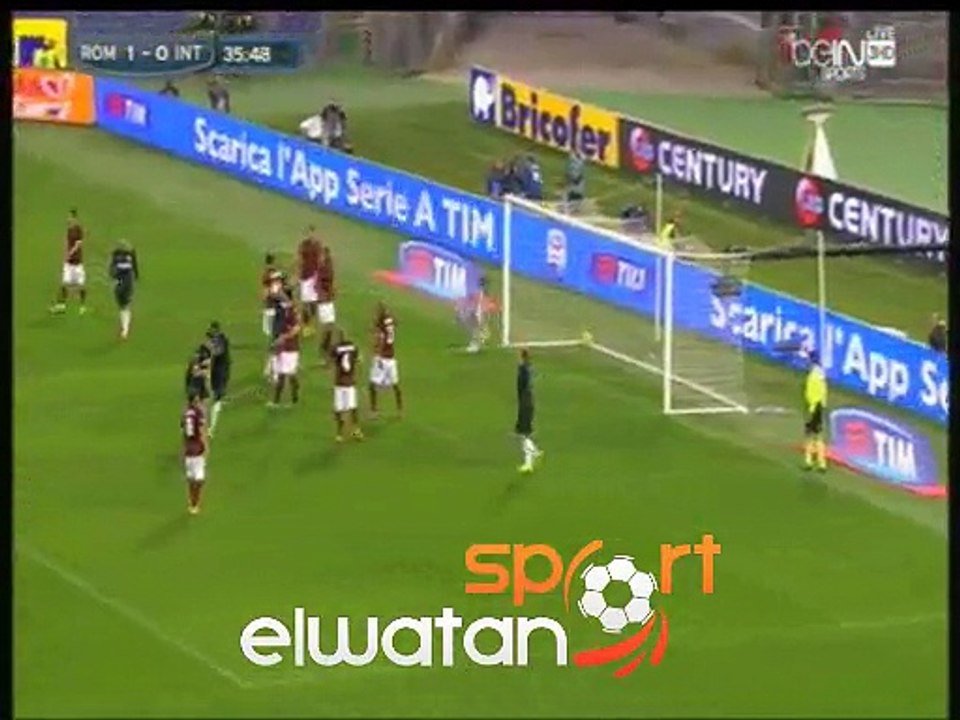 اهداف روما ضد انتر ميلان