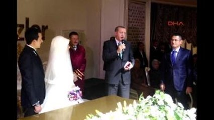 Cumhurbaşkanı Erdoğan, İşler'in Oğlunun Nikah Şahidi Oldu