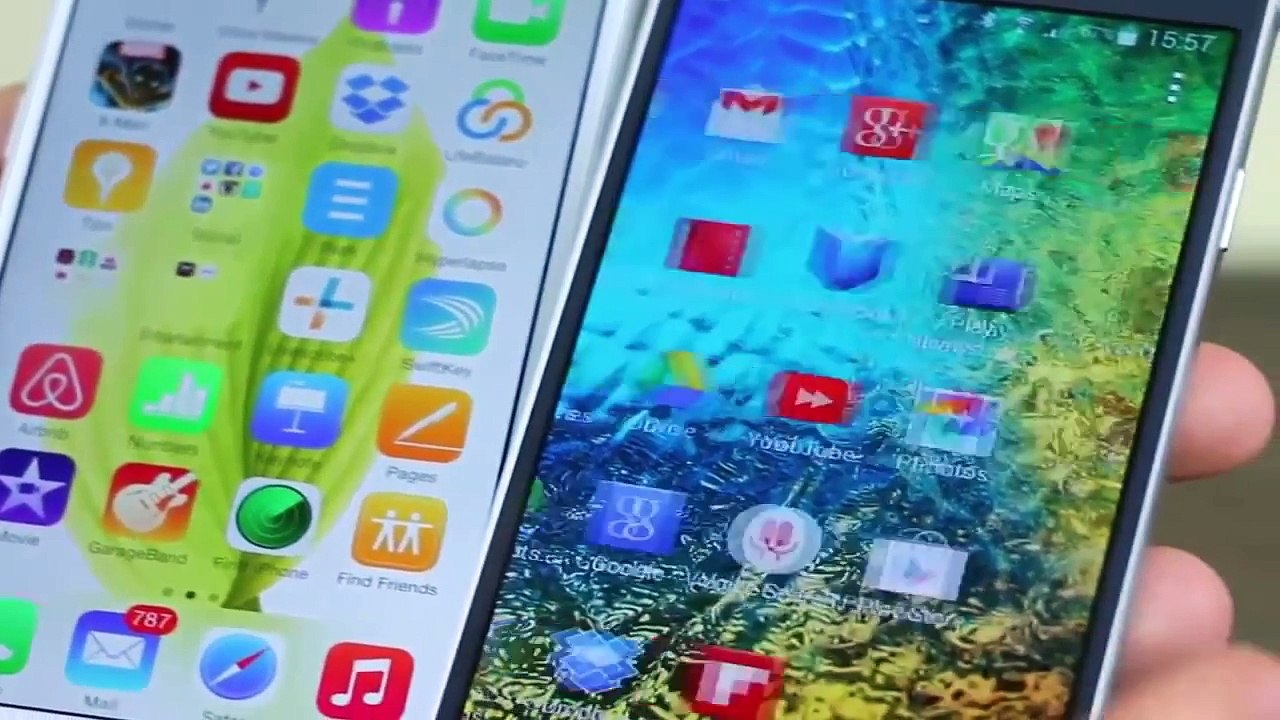 iPhone 6 vs Samsung Galaxy Alpha - Comparativa en Español - iLeorju