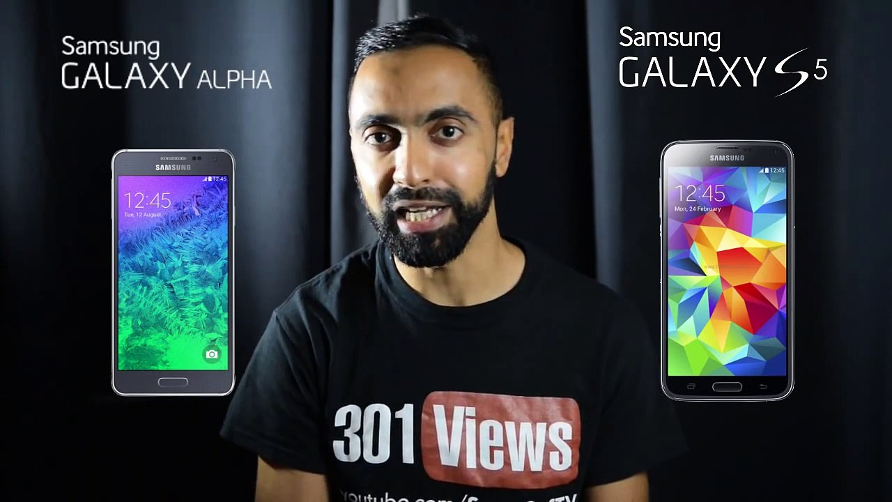 Samsung Galaxy Alpha vs Samsung Galaxy S5