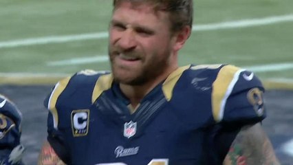 Schaub strip-sacked, Rams recover