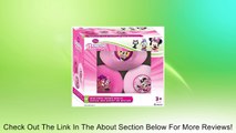 Ball Bounce and Sport Minnie Mouse Vinyl Sport Balls, 3-Pack (Styles and Colors May Vary) Review